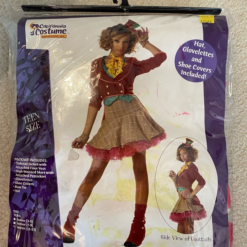 Junior Size Mad Hatter Costume